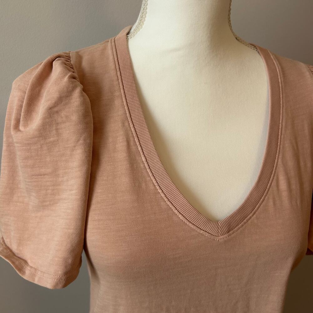 Nation LTD Baby Pink Sundress Mini Dress Spring Ruffle Pastel Cotton Size Small - Picture 5 of 7